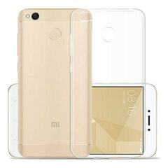Xiaomi Redmi 4X Silikon Kılıf - Şeffaf