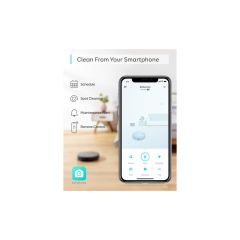 Anker Eufy RoboVac G10 Hybrid - Wi-Fi Uygulama Destekli - HEPA Filtreli Yüksek Emişli Akıllı Robot Süpürge
