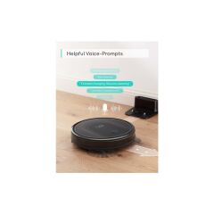 Anker Eufy RoboVac G10 Hybrid - Wi-Fi Uygulama Destekli - HEPA Filtreli Yüksek Emişli Akıllı Robot Süpürge