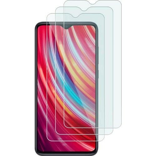 Case 4U Xiaomi Redmi Note 8 Pro Cam Ekran Koruyucu 9H Sert Temperli Şeffaf