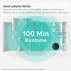 Anker Eufy RoboVac 11S-15T-R500-35C HEPA Filtreli Yüksek Emişli Akıllı Robot Süpürge - T2108311
