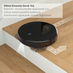 Anker Eufy RoboVac 11S-15T-R500-35C HEPA Filtreli Yüksek Emişli Akıllı Robot Süpürge - T2108311