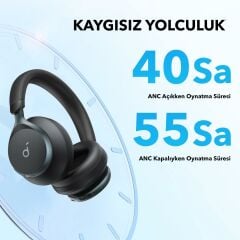 Anker Soundcore Space one Kulaklık - Siyah-A3035