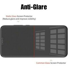 Case 4U Apple iPhone 11 Cam Ekran Koruyucu Esnek Fiber Nano Siyah