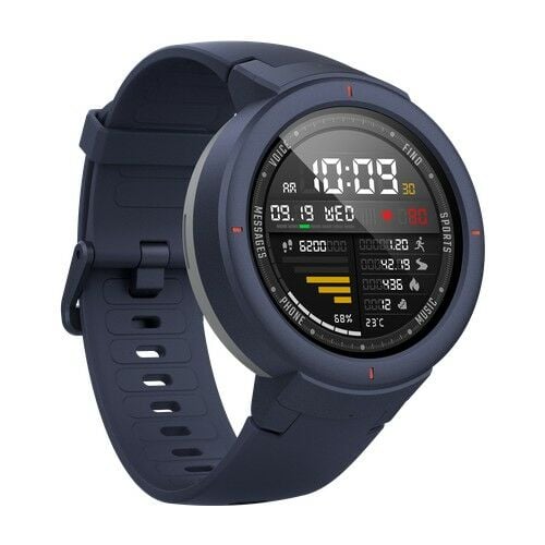 Xiaomi Amazfit Verge Akıllı Saat Lacivert Distribütör Garantili