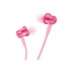 Xiaomi Piston Basic Edition Mikrofonlu Kulakiçi Kulaklık Pembe (Yassı Kablolu)