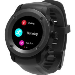 Fonemax DW-028 Bluetooth Nabız Gps Spor Aktivite Saati - Siyah