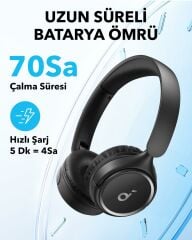 Anker Soundcore H30i Kafaüstü Kulaklık-A3012-siyah