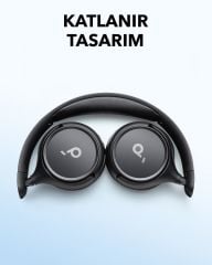 Anker Soundcore H30i Kafaüstü Kulaklık-A3012-siyah