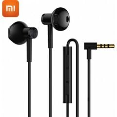 Xiaomi Yarım Kulak İçi Çift Sürücülü Stereo Mikrofonlu Kulaklık - Siyah