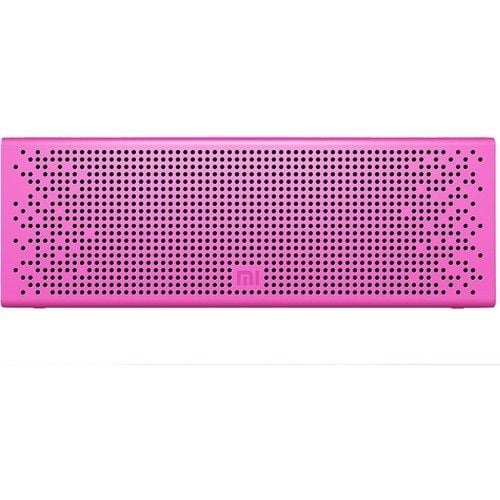 Xiaomi Bluetooth Hoparlör Pembe (Aux ve Bluetooth Destekli)