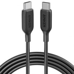 Anker PowerLine III USB-C To USB-C 1.8m Şarj Kablosu - Siyah - 60W Güç Destekli