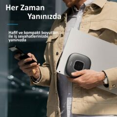 Anker PowerConf Bluetooth Konferans Cihazı Kablosuz Mikrofonlu Hoparlör
