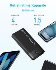 Anker  326  Power  Bank   A1367 Siyah