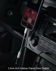 Anker Lightning to 3.5mm Çevirici Adaptör Siyah - MFI Lisanslı - A8193
