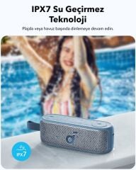 Anker Soundcore Motion 100 Bluetooth Hoparlör - Mavi - A3133