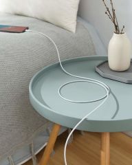 Anker PowerLine III USB-C To USB-C 1.8m Şarj/Data Kablosuz - Beyaz - 60W Güç Destekli - A8853