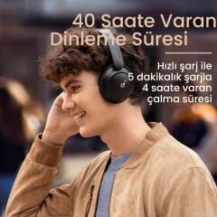 Anker SoundCore Life Q30 Kablosuz ANC - NFC Kulak Üstü Bluetooth Kulaklık