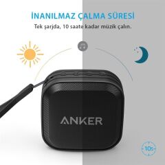 Anker SoundCore Sport Su Geçirmez Bluetooth Hoparlör Siyah - A3182G11 - OFP