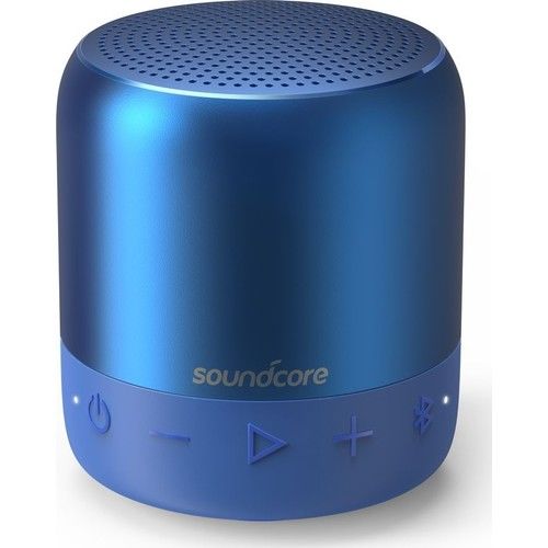 Anker SoundCore Mini 2 Bluetooth Hoparlör Mavi - IPX7 Suya Dayanıklı - 15 Saat Çalma Süresi - A3107H31 - OFP