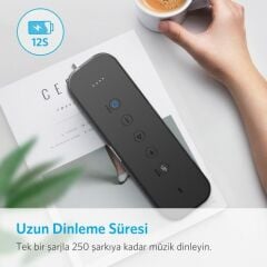 Anker SoundCore Boost 20W  Kablosuz Bluetooth Hoparlör BassUp-12 Saat Çalma Süresi - Siyah - A3145011-ONP