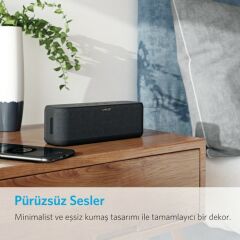 Anker SoundCore Boost 20W  Kablosuz Bluetooth Hoparlör BassUp-12 Saat Çalma Süresi - Siyah - A3145011-ONP