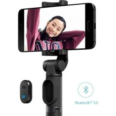 Xiaomi Selfie Çubuğu Tripod Bluetooth Uzaktan Kumandalı - Siyah