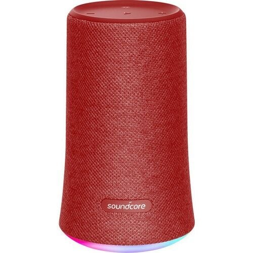 Anker SoundCore Flare Bluetooth Hoparlör - 360° Ses - IPX7 Suya Dayanıklılık - Kırmızı - A3161H91-OFP