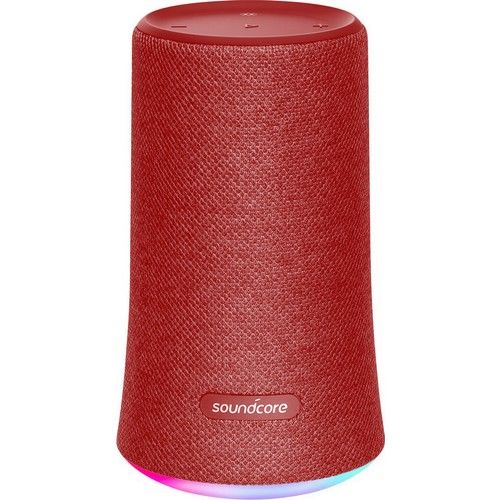 Anker SoundCore Flare Bluetooth Hoparlör - 360° Ses - IPX7 Suya Dayanıklılık - Kırmızı - A3161H91-OFP