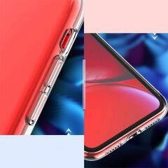 Case 4U Apple iPhone 11 Kılıf Ultra İnce Silikon Arka Kapak İmax Şeffaf