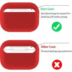 Case 4U Apple Airpods Pro Tam Kaplayan Silikon Kılıf - Turuncu