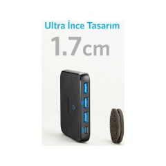 Anker PowerPort Atom III Slim 65W ŞarjCihazı A2045