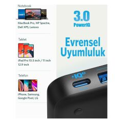 Anker PowerPort Atom III Slim 65W ŞarjCihazı A2045