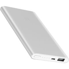 Xiaomi 5000 mAh (Versiyon 2) Taşınabilir Şarj Cihazı Siyah (İnce ve Hafif Kasa)