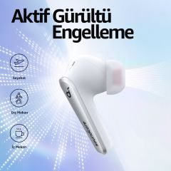 Anker SoundCore Liberty Air 2 Pro  Bluetooth  Kulaklık - Beyaz