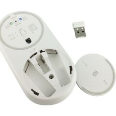 Xiaomi Mi Portatif Mouse Bluetooth ve Kablosuz Gümüş - Global
