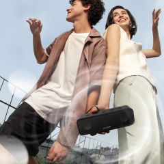 Anker SoundCore 3 16W Bluetooth Stereo Hoparlör IPX7 Suya Dayanıklılık - 24 Saate Varan Şarj - Siyah - A3117