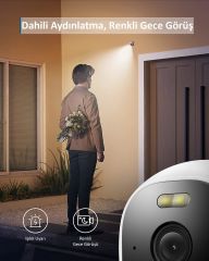Anker Eufy Security Solo Outdoor Cam Pro 2K Gece Görüşlü Dış Mekan Güvenlik Kamerası - T8441