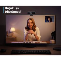 Anker PowerConf C300 Akıllı Full HD Yayıncı ve Konferans Webcam - A3361