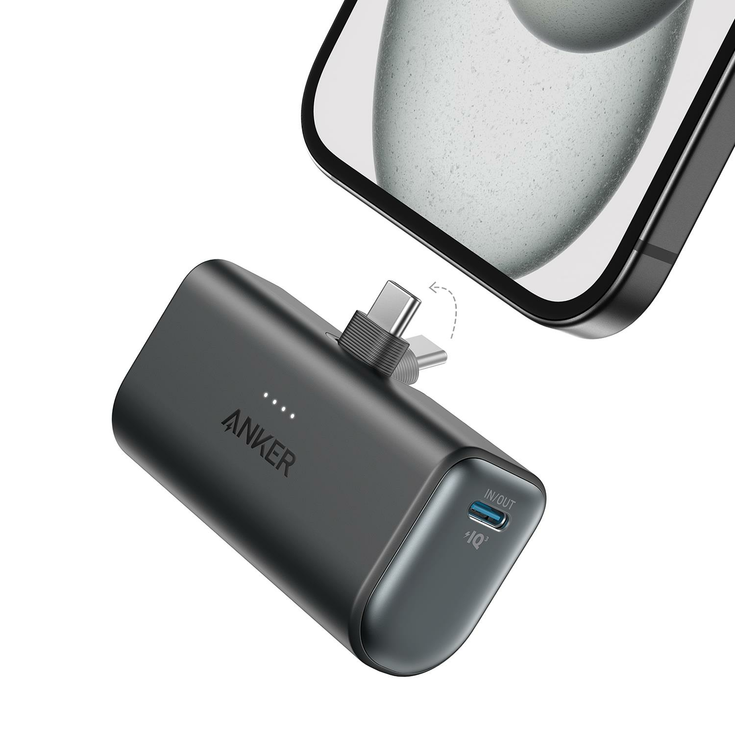 Anker Nano Power Bank 5000mh- A1653-Siyah