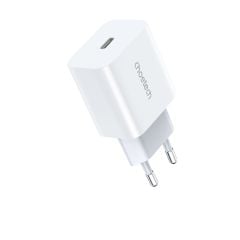 Choetech PD 20W USB-C Hızlı Güç Adaptörü - Apple iPhone Hızlı Şarj Uyumlu - PD5005 - Beyaz