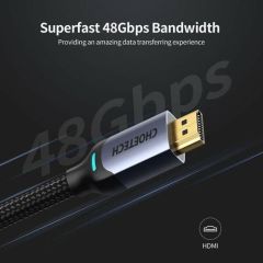 Choetech 8K HDMI Kablo - Siyah