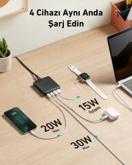Anker Powerport Atom III  65W Şarj Cihazı - A2046
