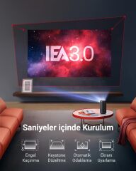 Nebula Capsule3 Projector-Siyah-D2425