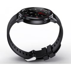 C4U C1 Akıllı Saat - IP68 - Siyah - (Android ve iPhone Uyumlu)