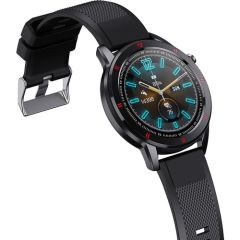 C4U C1 Akıllı Saat - IP68 - Siyah - (Android ve iPhone Uyumlu)