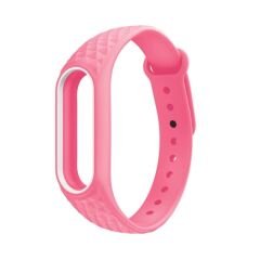 Xiaomi Mi Band 2 Akıllı Bileklik Kordonu Aura Pembe - Beyaz