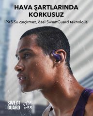 Anker Soundcore AeroFit Pro Kulaklık - Mor - A3871