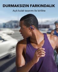 Anker Soundcore AeroFit Pro Kulaklık - Mor - A3871