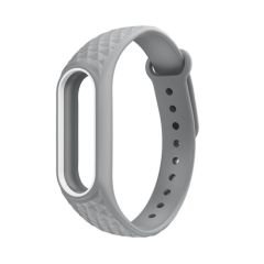 Xiaomi Mi Band 2 Akıllı Bileklik Kordonu Aura Gri - Beyaz